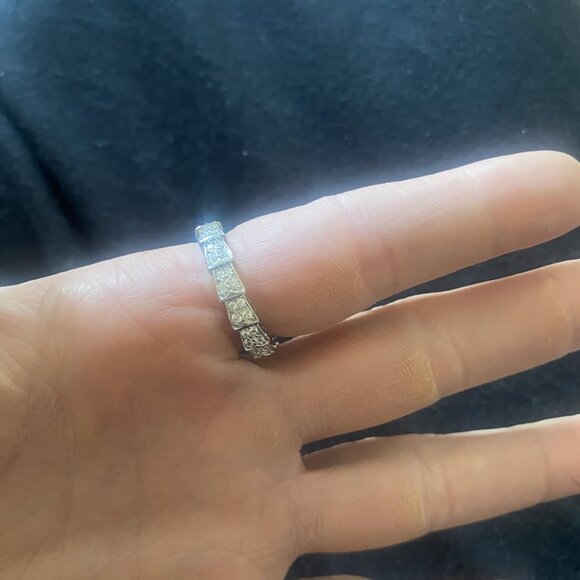 Neiman Marcus 18K Silver-Plated Adjustable Snake Ring - Picture 6 of 10